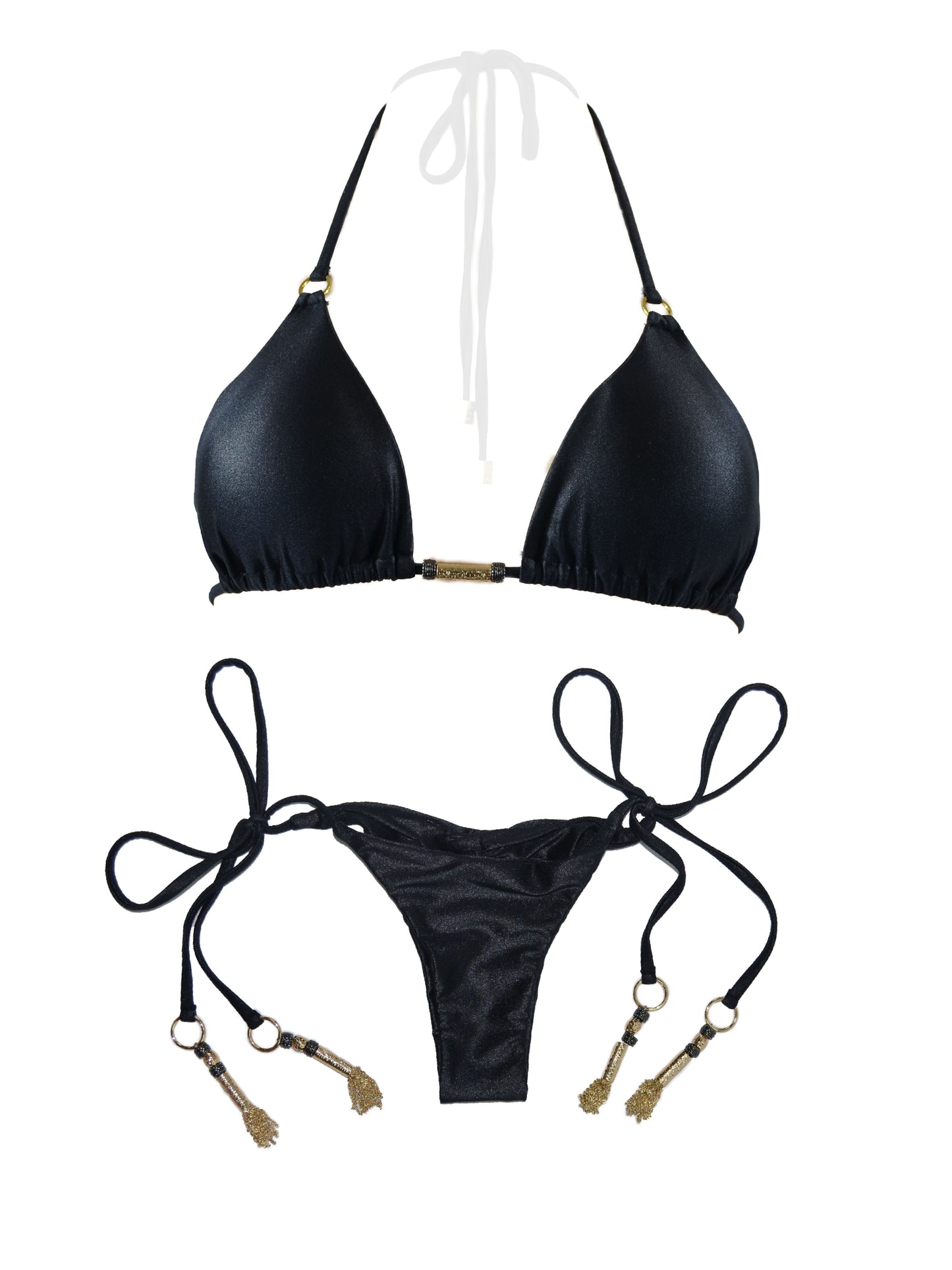 TRIANGLE TOP - BLACK