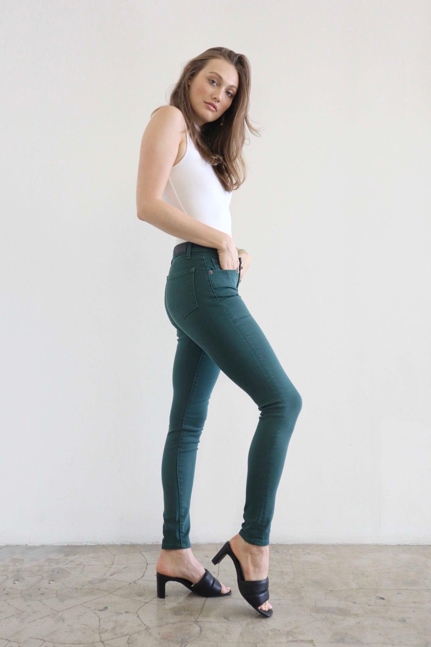 L.A. Nights Jeans (Emerald)