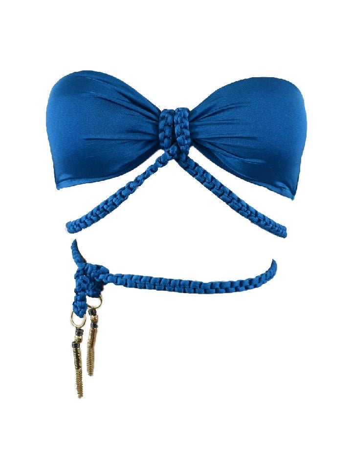 BRAIDED BANDEAU TOP