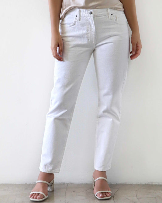 Easy Boyfriend Jeans (White)