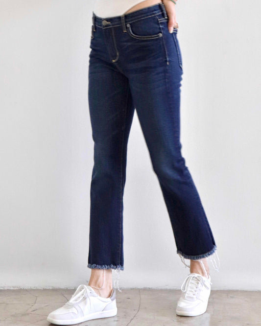 Marilyn High Rise (Dark wash indigo)